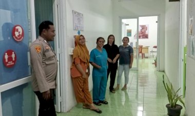 Patroli-Malam-Rutin-Polsek-Satar-Mese,-Polres-Manggarai-untuk-Menjaga-Keamanan-Wilayah