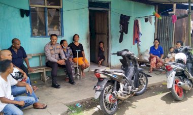 Kanit-Binpolmas,-Sat.-Binmas--Polres-Manggarai-Ajak-Warga-Lawir-Tingkatkan-Kewaspadaan-dan-jaga-situasi-Kamtibmas