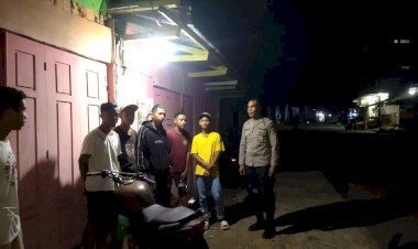 Patroli-dan-Penggalangan-Polsek-Cibal-di-Kelurahan-Pagal-dan-Pasar-Harian