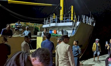 KP3-Laut-Reo-:-Pengamanan-Kapal-Penumpang-di-Pelabuhan-Laut-Reo-Berjalan-Lancar