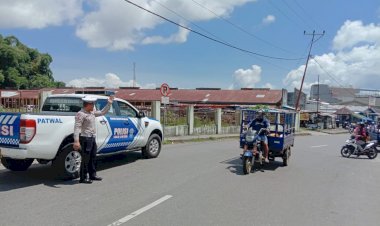 Satuan-Lantas-Polres-Manggarai-Gelar-Patroli-KRYD-di-Seputaran-Kota-Ruteng