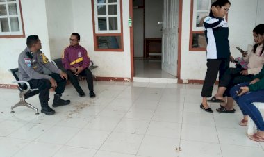 AIPDA-Emilius-Johan,-Bhabinkamtibmas-Desa-Nao,-Koordinasi-dengan-Puskesmas-Todo-untuk-Kesiapan-Misa-Paskah