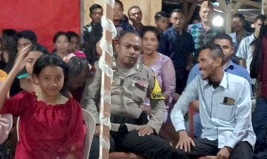 Bhabinkamtibmas-Kecamatan-Satar-Mese-Himbau-Warga-untuk-Jaga-Kamtibmas-saat-Resepsi-Pernikahan