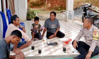 Bhabinkamtibmas-Kecamatan-Wae-Ri'i-Himbau-Warga-Cegah-TPPO-dan-Waspada-Bencana-Alam