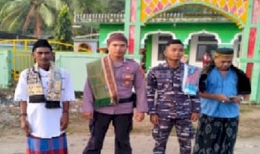 Kapolsek-Reo-Pimpin-Pengamanan-Sholat-Ied-1-Syawal-1445-H-di-Wilayah-Polsek-Reo