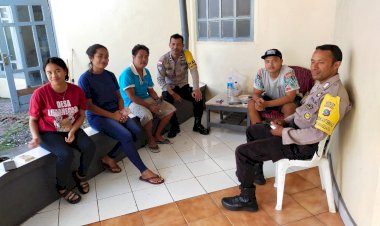 Bhabinkamtibmas-Kecamatan-Langke-Rembong,-Sosialisasikan-Kamtibmas-di-Hotel-Agung