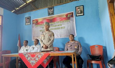 Rapat-Dukungan-Pembentukan-Polsubsektor-Wae-Ri'i-di-Kantor-Desa-Ndehes,-Kecamatan-Wae-Ri'i