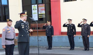 Kapolres-Manggarai-pimpin-Upacara-Hari-Lahir-Pancasila-di-Polres-Manggarai.