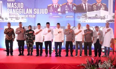 Sespim-Lemdiklat-Polri-Letakan-Batu-Pertama-Bangun-Masjid,-Didesain-Ridwan-Kamil
