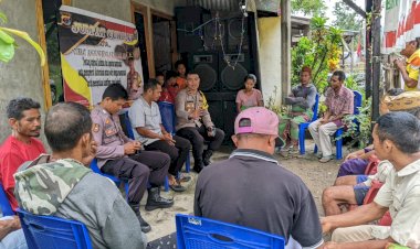 Kapolsek-Reo-Polres-Manggarai,-Gelar-Kegiatan-Jumat-Curhat-Bersama-Warga-Wae-Selung