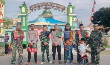 Pengamanan-Sholat-Idul-Adha-1445-H-di-Wilayah-Hukum-Polsek-Reok