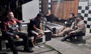 Ciptakan-Situasi-Kamtibmas-Kondusif,-Polsek-Reo-Laksanakan-Patroli-Malam