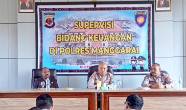 Bidang-Keuangan-Polda-NTT-Laksanakan-Supervisi-di-Polres-Manggarai
