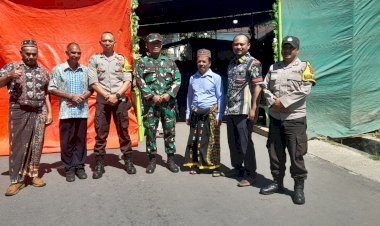 Bhabinkamtibmas-dan-Babinsa-Kel.-Rowang-Bersinergi-Laksanakan-Pengamanan-Kegiatan-Masyarakat