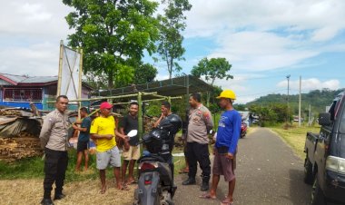Jaga-Situasi-Kamtibmas,-Anggota-Piket-Polsek-Cibal-laksakanan-Patroli-dan-Penggalangan