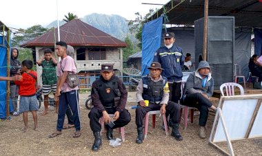 Pengamanan-Turnamen-Lelak-Cup-2024-oleh-Kapospol-dan-Bhabinkamtibmas