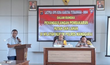 Polres-Manggarai-Gelar-Latihan-Pra-Operasi-Bina-Karuna-2024-untuk-Penanggulangan-Kebakaran-Hutan-dan-Lahan