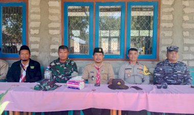 Kapolsek-Reo-Hadiri-Upacara-Pelepasan-dan-Penerimaan-Kontingen-Jambore-Kwaran-2412-03-Reo