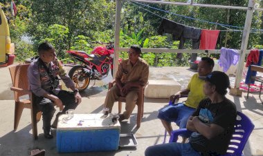 Patroli-dan-Sambang-Bhabinkamtibmas-Kecamatan-Wae-Ri'i,-Jaga-situasi-Kamtibmas