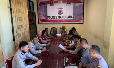 Waka-Polres-Manggarai-Pimpin-Rapat-Anev-Early-Warning-System-(EWS)-Operasi-Mantap-Praja-Turangga-2024
