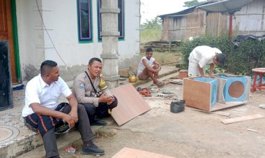 Patroli-dan-Sambang,-Bhabinkamtibmas-Kecamatan-Wae-Ri'i,-Kabupaten-Manggarai