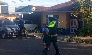 Sat.Lantas-Polres-Manggarai-Laksanakan-Pengamanan-dan-Pengaturan-Lalu-Lintas-Rutin