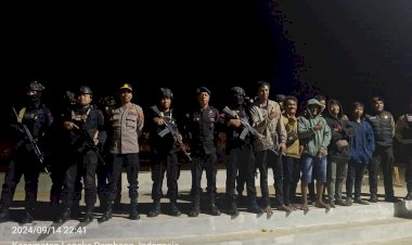 Patroli-Gabungan-Polres-Manggarai-dan-Brimob-Kompi-2-Yon-B-Pelopor-Jaga-Kondusifitas-Jelang-Pilkada-Serentak