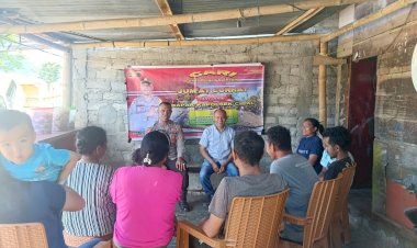 Polsek-cibal-gelar-Jumat-Curhat-di-Kompleks-Pasar-Harian-Pagal,-Kecamatan-Cibal