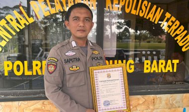 Tangkap-Pelaku-Curanmor-Saat-Lepas-Dinas,-Personel-Polda-Lampung-Dapat-Hadiah-Sekolah-Inspektur-Polisi-dari-Kapolri