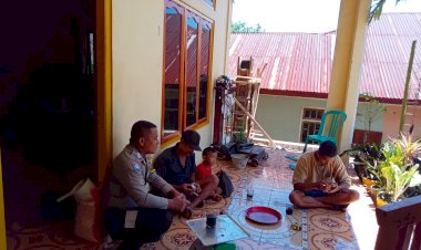 Patroli-Rutin-Bhabinkamtibmas-Desa-Poco-Likang-Jaga-Kondusifitas-Kamtibmas-di-Tengah-Tahapan-Pilkada