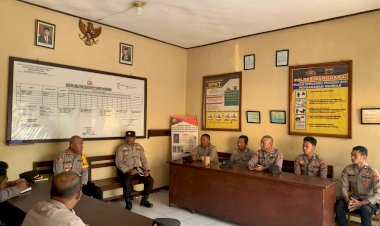 Anev-Personil-SPKT-Polres-Manggarai-Dipimpin-oleh-Wakapolres-Manggarai