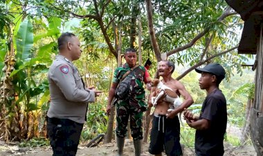 Bhabinkamtibmas-Gelar-Patroli,-Imbau-Pemilik-HPR-(Hewan-Peliharaan-Rabies)-untuk-Keamanan-Bersama