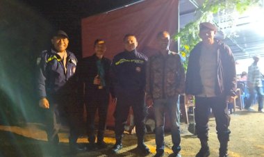 Bhabinkamtibmas-Kec.-Ruteng-Lakukan-Pengamanan-di-Acara-Pernikahan-di-Desa-Kakor