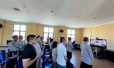 Polres-Manggarai-Gelar-Bimbingan-Rohani-Agama-Islam,-Katolik,-Protestan,-dan-Hindu-via-Zoom-Meeting