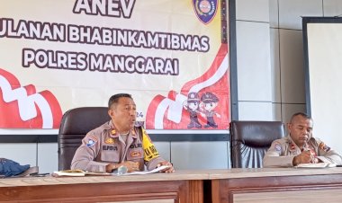 Anev-Bulanan-Bhabinkamtibmas-Polres-Manggarai:-Sinergi-dalam-Tugas-dan-Program-Prioritas-Nasional