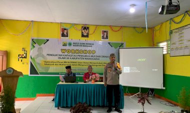 Wakapolres-Manggarai-Hadiri-Workshop-Penguatan-Kapasitas-Pengurus-MUI-dan-Ormas-Islam-di-MAN-2-Ruteng
