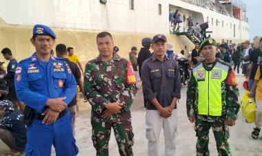 Pengamanan-di-Pos-Terpadu-Natal-2024-dan-Tahun-Baru-2025-Pelabuhan-Laut-Reo-Berjalan-Kondusif