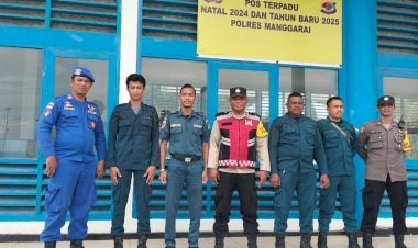 Pengamanan-Natal-dan-Tahun-Baru-di-Pelabuhan-Laut-Reo-Berlangsung-Kondusif