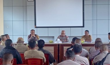 Wakapolres-Manggarai-Pimpin-Rapat-Koordinasi-Persiapan-Launching-Penanaman-Jagung-Serentak