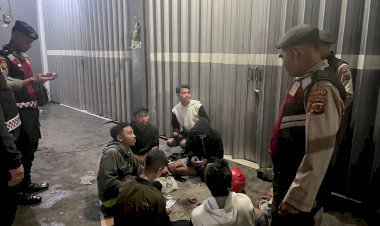 Sat-Samapta-Polres-Manggarai-Gelar-Patroli-Perintis-Presisi-dan-Himbauan-Kamtibmas-Malam-Hari