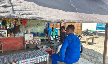 Jaga-Kondusivitas-Kamtibmas,-Sat-Polairud-Polres-Manggarai-Gelar-Patroli-Dan-Sambang.