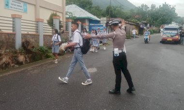 Satlantas-Polres-Manggarai-Gelar-Pamturlalin-Pagi-untuk-Jaga-Ketertiban-Lalu-Lintas