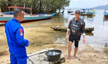 Patroli-dan-Sambang-Sat-Polairud-Polres-Manggarai,-Upaya-Jaga-Situasi-Kamtibmas-di-Wilayah-Pesisir