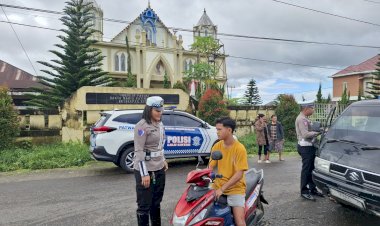 Polres-Manggarai-Tingkatkan-Kesadaran-dan-Ketertiban-Berlalu-Lintas-melalui-Operasi-Keselamatan-Turangga-2025
