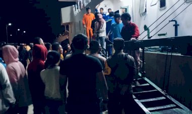 KP3-Laut-:-Pengamanan-Kapal-Penumpang-KM.-Sabuk-Nusantara-49-di-Pelabuhan-Laut-Reo-berlangsung-Lancar.