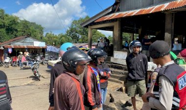 Jaga-Stabilitas-Kamtibmas,-Sat-Samapta-Polres-Manggarai-Lakukan-Patroli-Dialogis