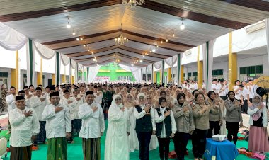 Polri-Gelar-Rise-and-Speak-Ngabuburit-Bersama-Santri-di-Bekasi:-Cegah-Kekerasan-dan-Perdagangan-Orang