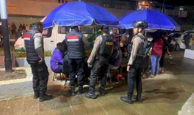 Jaga-Situasi-Kamtibmas-Kondusif,-Sat-Samapta-Polres-Manggarai-Gelar-Patroli-Presisi