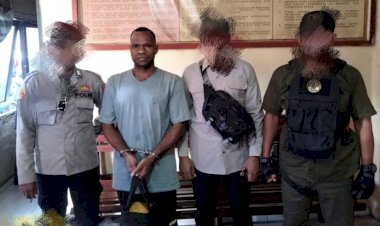 Nikson-Matuan,-Tersangka-Penembakan-di-Yalimo,-Diserahkan-ke-Kejaksaan-Wamena