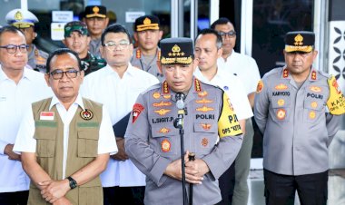 Tinjau-Bandara-Soetta,-Kapolri-Instruksikan-Jajaran-Rutin-Patroli-Pastikan-Pemudik-Aman-Nyaman
